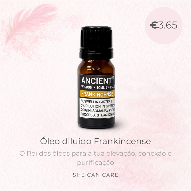 Óleo essencial AW 10ml diluído Frankincense