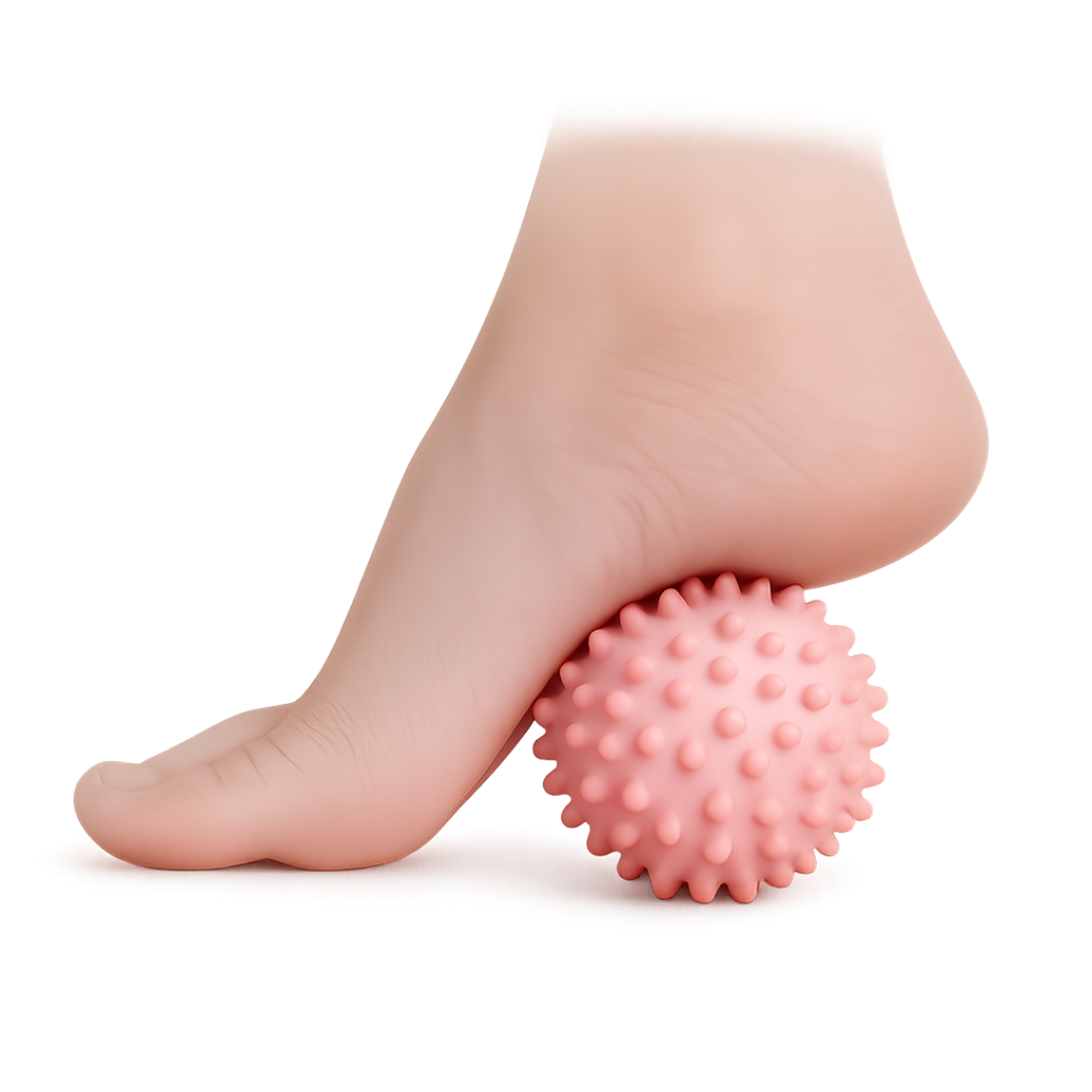 Bola de Massagem Ouriço PVC para relaxamento