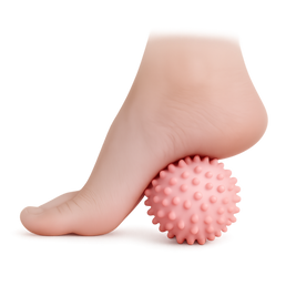 Bola de Massagem Ouriço PVC para relaxamento