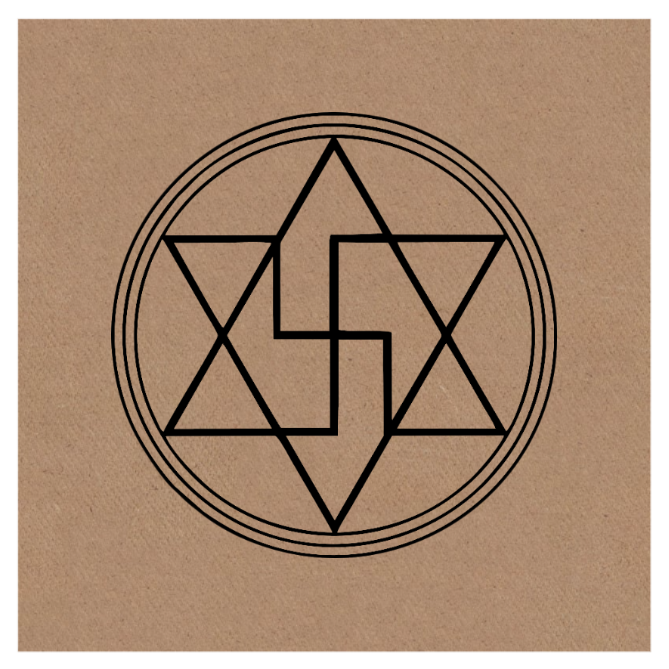 Gráfico de Radiestesia MDF cru 3,2mm 20x20 Anti Magia