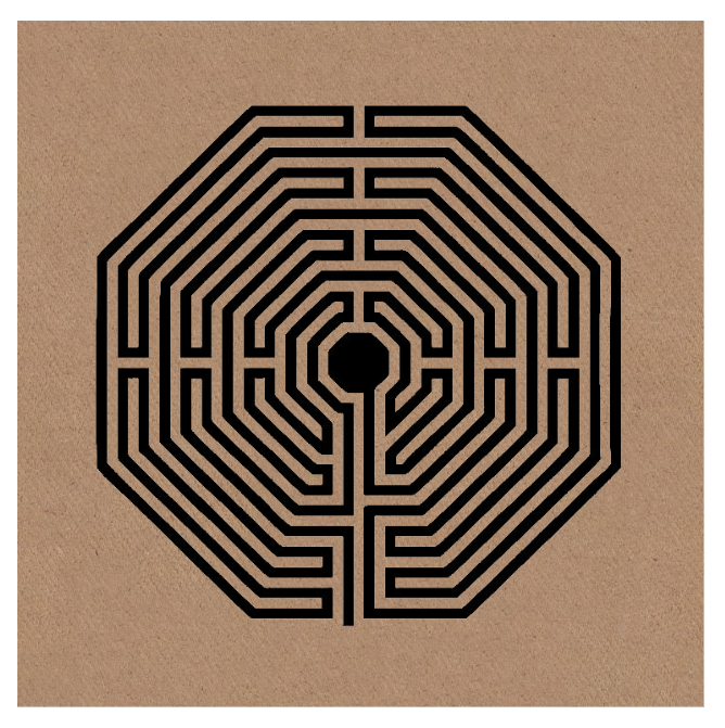 Gráfico de Radiestesia MDF cru 3,2mm 20x20 Amiens