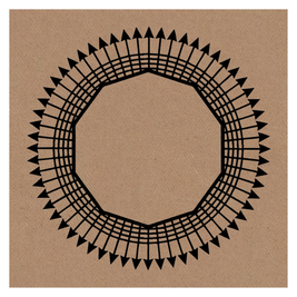 Gráfico de Radiestesia MDF cru 3,2mm 20x20 Desimpregnador