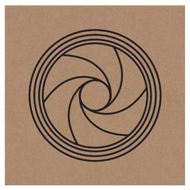 Gráfico de Radiestesia MDF cru 3,2mm 20x20 Diafragma Horário