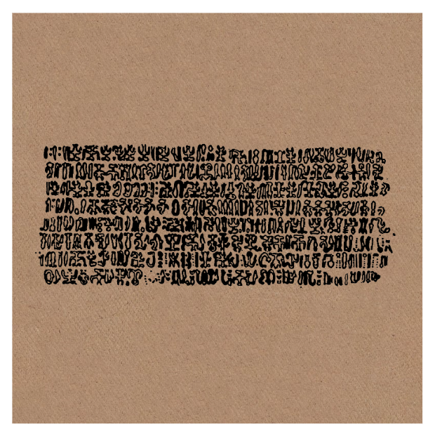 Gráfico de Radiestesia MDF cru 3,2mm 20x20 Keiti