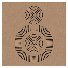Gráfico de Radiestesia MDF cru 3,2mm 20x20 SOS Saúde