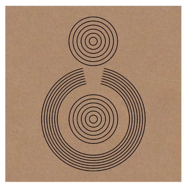 Gráfico de Radiestesia MDF cru 3,2mm 20x20 SOS Saúde