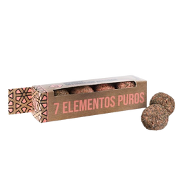 Bombas de defumação Sagrada Madre caixa de 4 unidades 7 Elementos