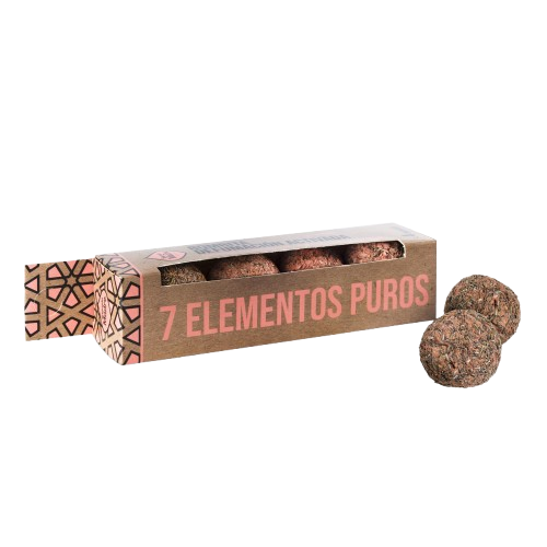 Bombas de defumação Sagrada Madre caixa de 4 unidades 7 Elementos