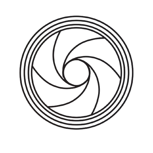 Gráfico de Radiestesia MDF branco 3,2mm 20x20 Diafragma Anti Horário