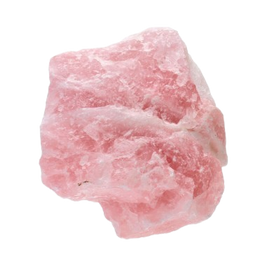 Pedra natural em bruto Quartzo Rosa 4cm