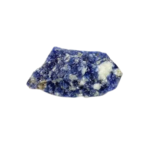 Pedra natural em bruto Sodalite 3cm