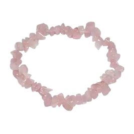 Pulseira Chip Quartzo Rosa