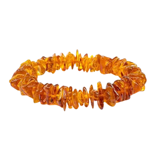 Pulseira Chip Âmbar Whisky