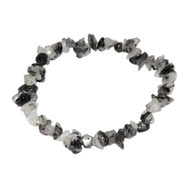 Pulseira Chip Quartzo Turmalinado